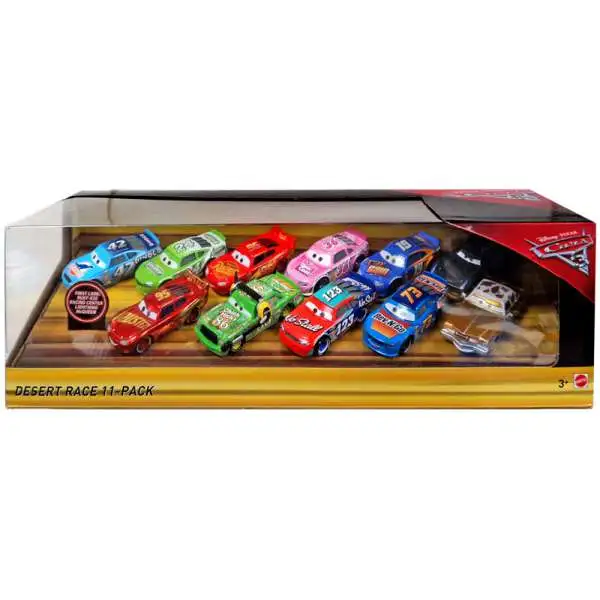 Disney / Pixar Cars Cars 3 Desert Race Exclusive Diecast Car 11-Pack [Damaged Package]