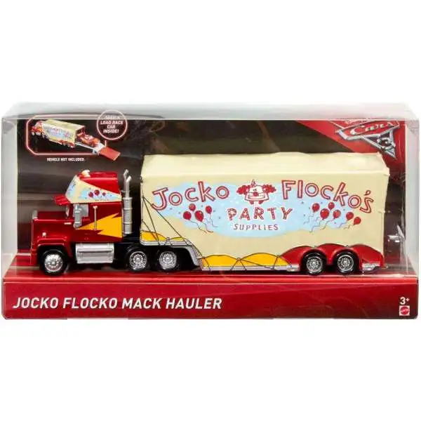 JOCKO FLOCKO MACK HAULER 　マック　カーズ ミニカー Disney Pixar Cars Cars 3 Jocko Flocko Mack Hauler Diecast Car