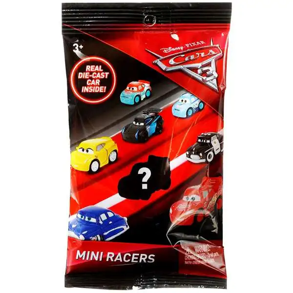 Disney Cars 3 Die Cast Mini Racers Series 1 Mystery Pack [1 RANDOM Figure]