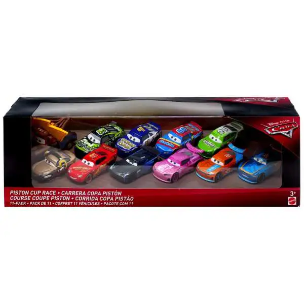 Disney Pixar Cars Cars 3 Piston Cup Race 155 Diecast Car 11-Pack