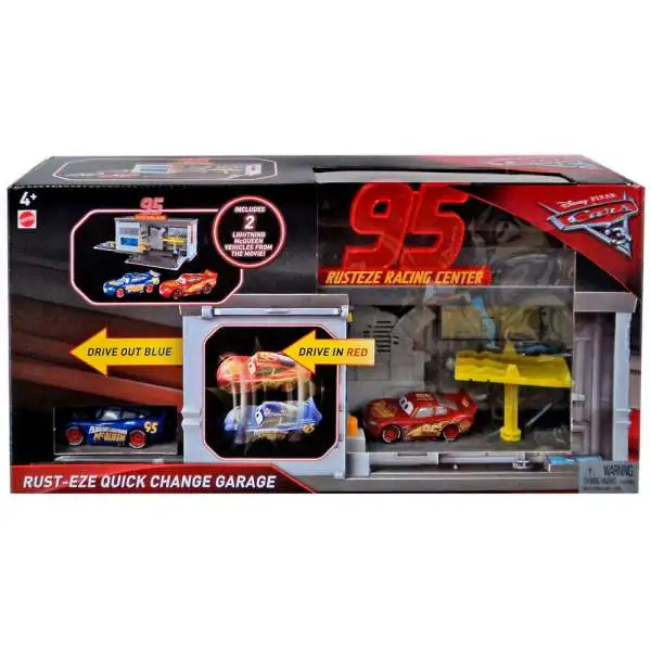 Disney / Pixar Cars Cars 3 Rust-Eze Quick Change Garage Exclusive Playset