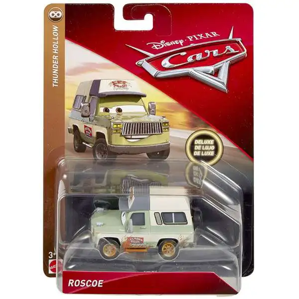 Disney / Pixar Cars Cars 3 Deluxe Oversized Roscoe Diecast Car [Thunder Hollow]