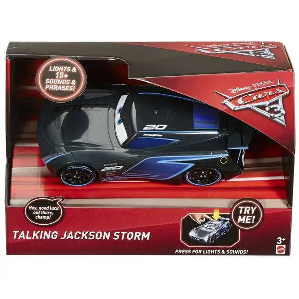 Disney / Pixar Cars Cars 3 Jackson Storm Talking Vehicle [Lights & Sounds!]