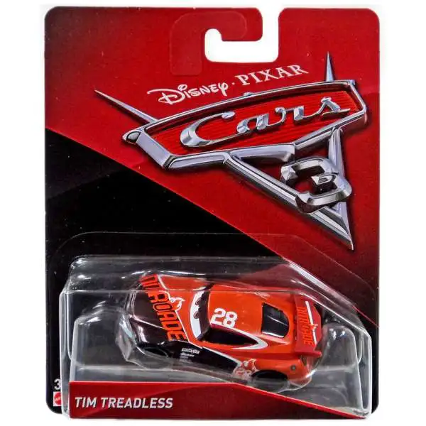 Disney / Pixar Cars Cars 3 Tim Treadless Diecast Car [Loose]