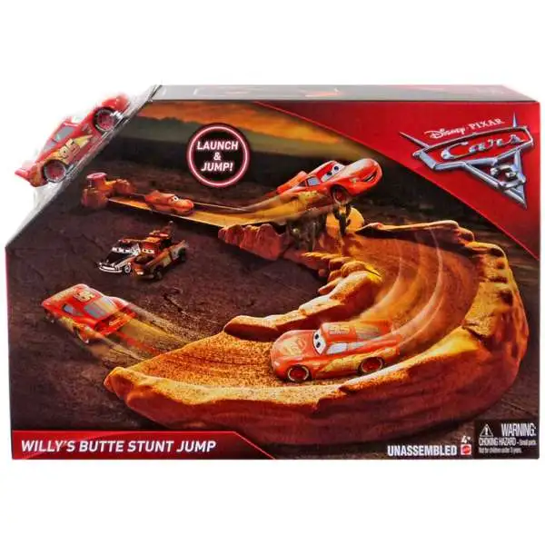 Disney / Pixar Cars Cars 3 Willy's Butte Stunt Jump Playset