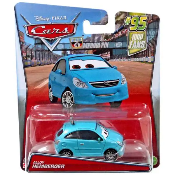 Disney / Pixar Cars #95 WGP Fans Alloy Hemberger Diecast Car #3/8
