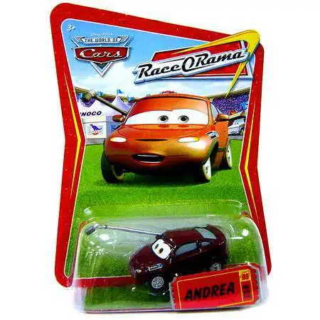Disney / Pixar Cars The World of Cars Race-O-Rama Andrea Diecast Car #89