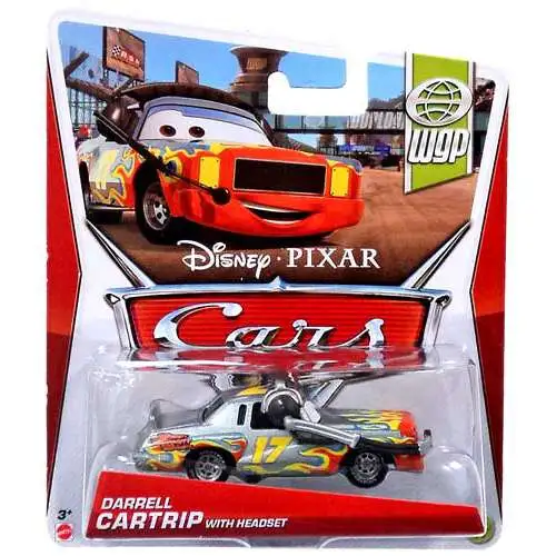 Disney Pixar Cars The World of Cars Race-O-Rama Darrell Cartrip 155 Diecast  Car 43 Mattel Toys - ToyWiz