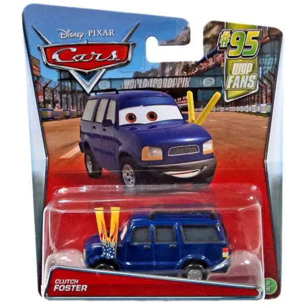 Disney / Pixar Cars #95 WGP Fans Clutch Foster Diecast Car #2/8