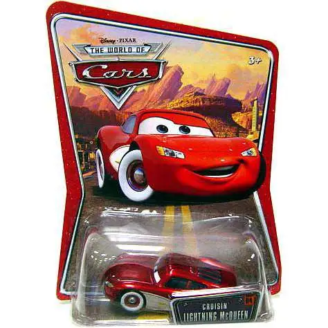 Disney / Pixar Cars The World of Cars Cruisin' Lightning McQueen Diecast Car [Damaged Package]