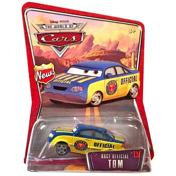 Disney / Pixar Cars The World of Cars Race Official Tom Diecast Car