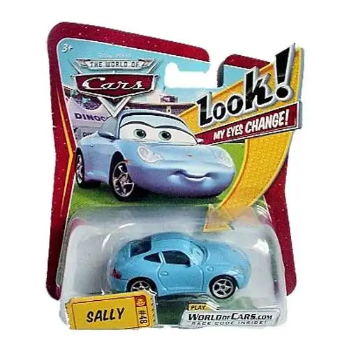 Disney / Pixar Cars The World of Cars Lenticular Eyes Series 1 Sally Diecast Car