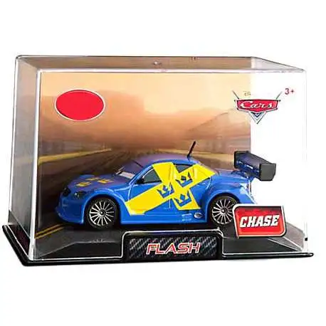 Disney / Pixar Cars 1:43 Collectors Case Flash Exclusive Diecast Car [Damaged Package]