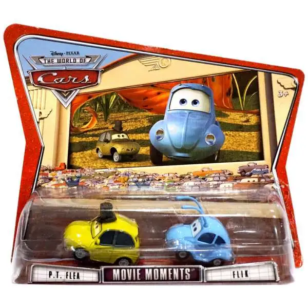 Disney / Pixar Cars The World of Cars Movie Moments Flik & PT Flea Diecast Car 2-Pack [Damaged Package]