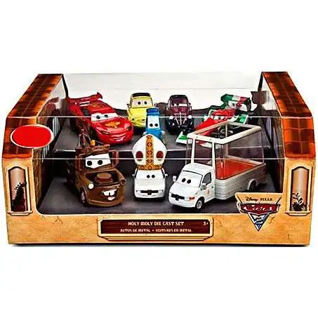 Disney / Pixar Cars Cars 2 1:43 Multi-Packs Holy Moly Exclusive Diecast Car Set [Damaged Package]