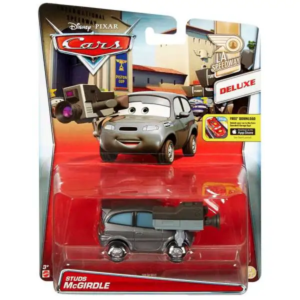 Disney / Pixar Cars LA Speedway Studs McGirdle Diecast Car #9/11
