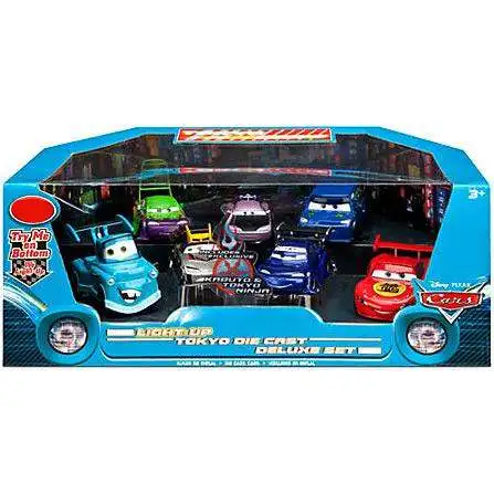 Disney Pixar Cars 148 Multi-Packs Mega Deluxe World of Racing Exclusive ...