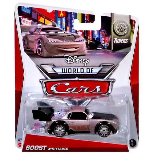 Disney / Pixar Cars The World of Cars Series 2 Boost with Flames Diecast Car