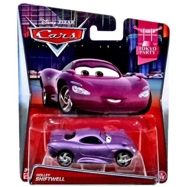 Disney / Pixar Cars Tokyo Party Holley Shiftwell Diecast Car #3/10