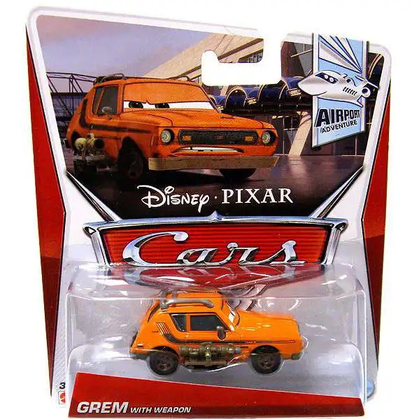 Disney / Pixar Cars Series 3 Grem with Weapon Diecast Car