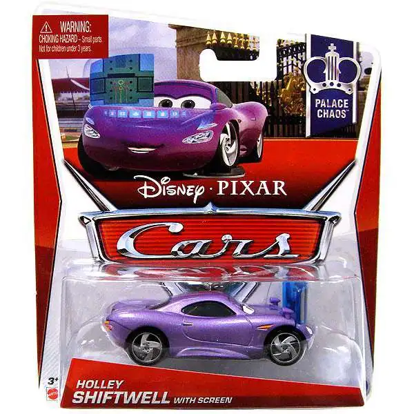 Disney / Pixar Cars Series 3 Holley Shiftwell with Screen Diecast Car
