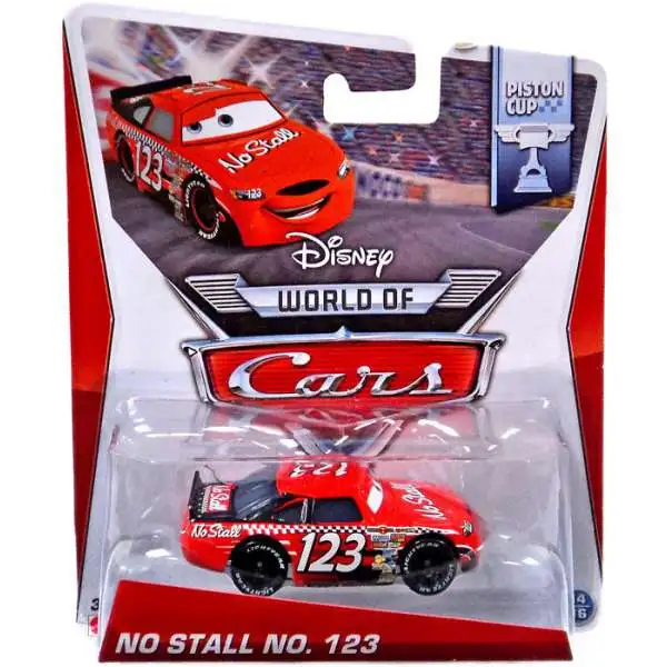 Disney / Pixar Cars The World of Cars No Stall No. 123 Diecast Car #14