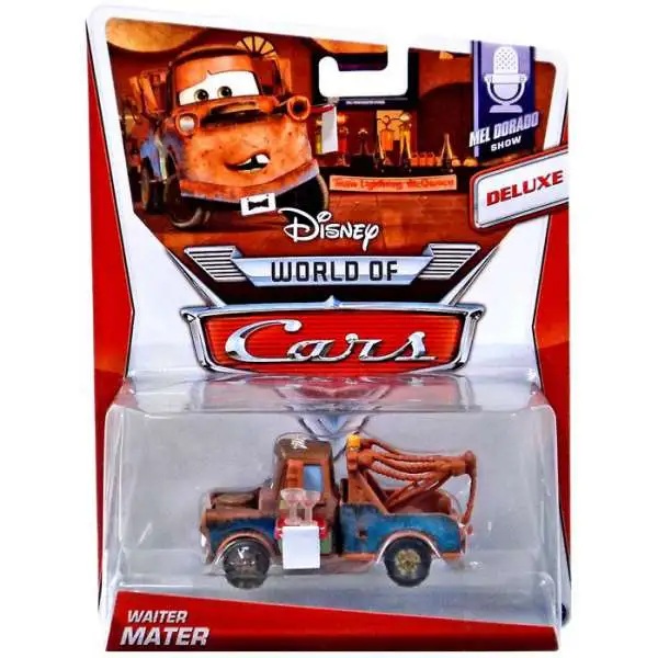 Disney / Pixar Cars The World of Cars Waiter Mater Diecast Car #4