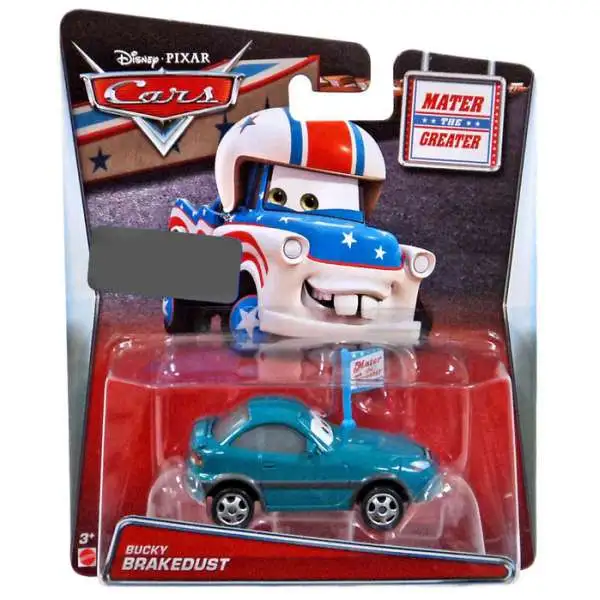 Disney / Pixar Cars Mater the Greater Bucky Brakedust Exclusive Diecast Car #17/18