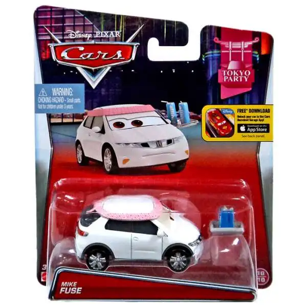 Disney / Pixar Cars Tokyo Party Mike Fuse Diecast Car #10/10