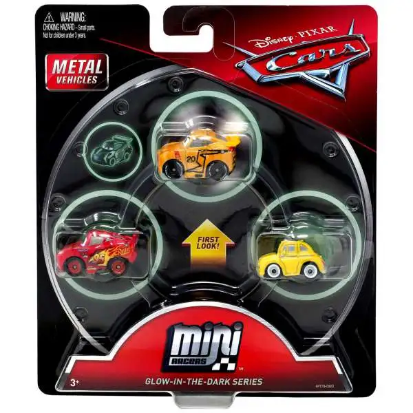  Disney Pixar Cars Mini Racers Racing Tractors 3-Pack