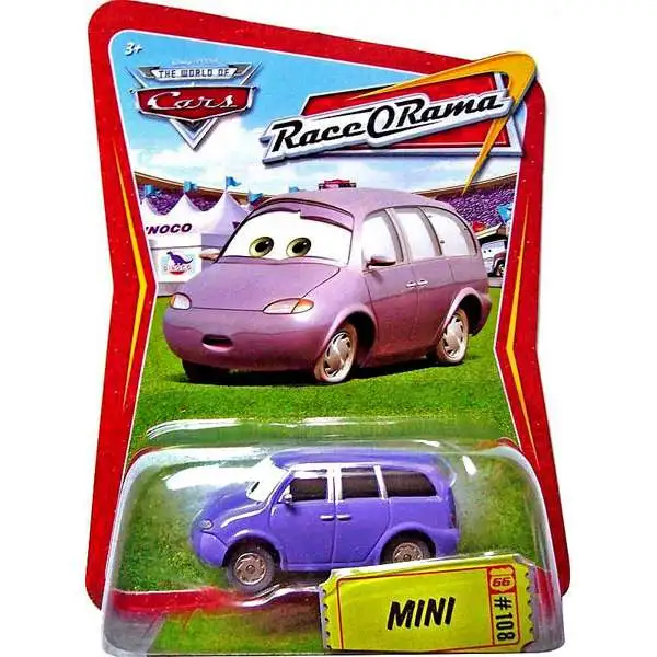 Disney / Pixar Cars The World of Cars Race-O-Rama Mini Diecast Car #108 [Loose]