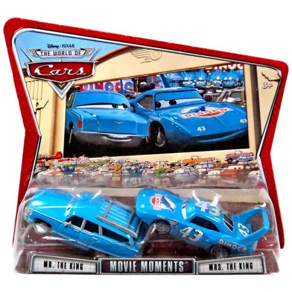 Disney / Pixar Cars Movie Moments Mr. & Mrs. The King Diecast Car 2-Pack