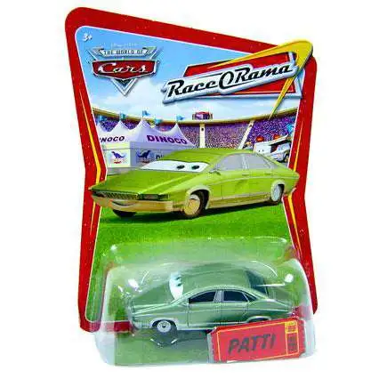 Disney / Pixar Cars The World of Cars Race-O-Rama Patti Diecast Car