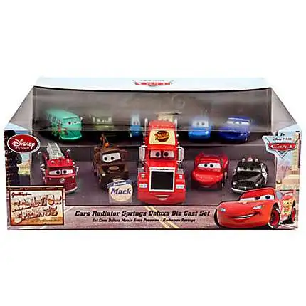 Disney / Pixar Cars Radiator Springs Deluxe Set Exclusive Diecast Car 11-Pack [Damaged Package, Mint Figures]