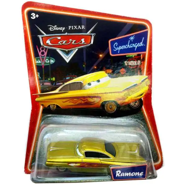 Disney / Pixar Cars Supercharged Ramone Diecast Car [Gold, Loose]