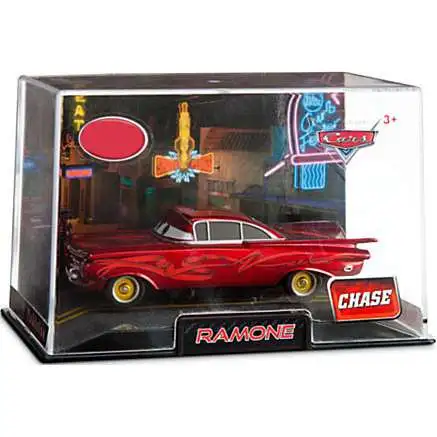 Disney / Pixar Cars 1:43 Collectors Case Ramone Exclusive Diecast Car [Red, Damaged Package]