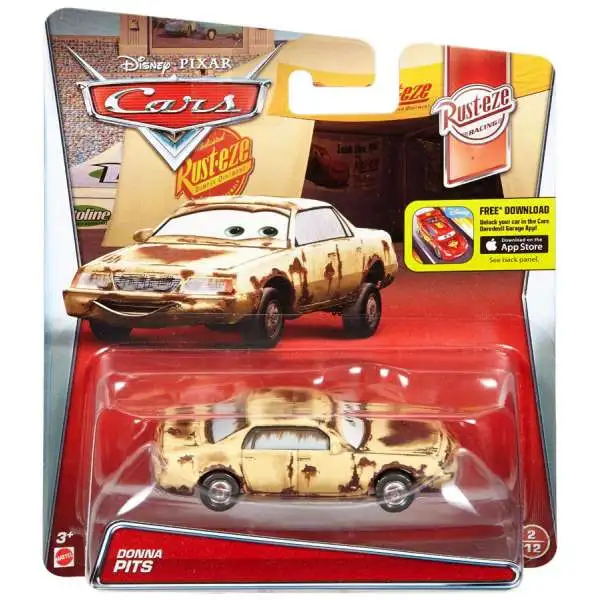Disney / Pixar Cars Rust-Eze Racing Donna Pits Diecast Car #2/12