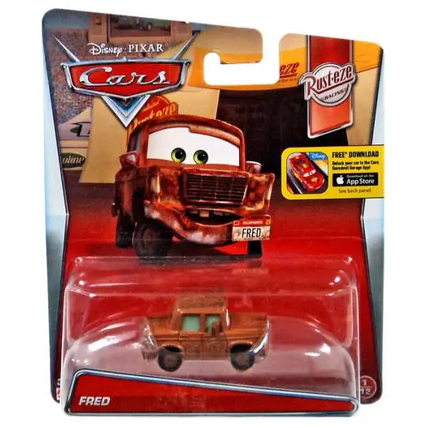 Disney / Pixar Cars Rust-Eze Racing Fred Diecast Car #1/12
