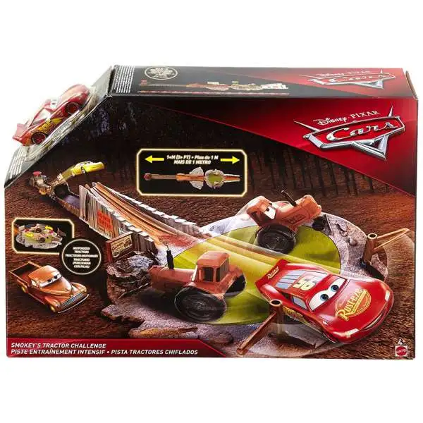 Disney / Pixar Cars Smokey's Tractor Challenge Playset