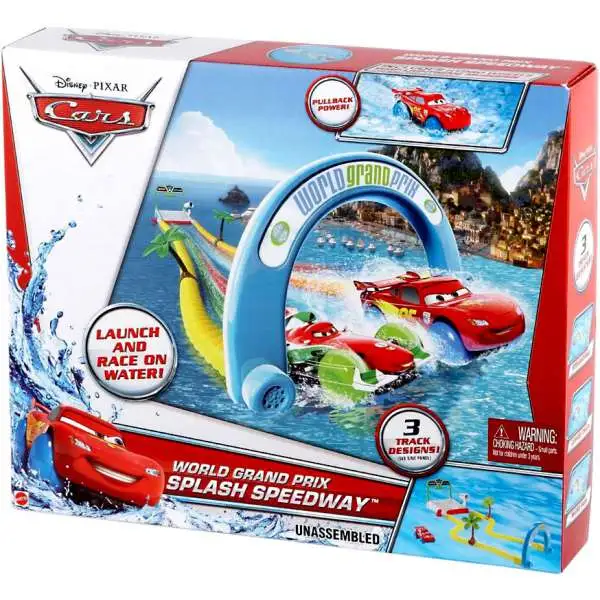 Disney / Pixar Cars World Grand Prix Splash Speedway Playset