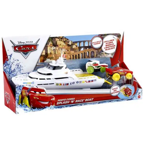 Disney / Pixar Cars Porto Corsa Splash 'N' Race Boat Playset