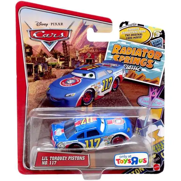 Disney / Pixar Cars Radiator Springs Classic Lil Torquey Pistons Exclusive Diecast Car