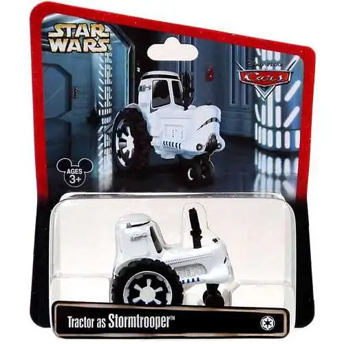 Disney / Pixar Cars Star Wars Tractor as Stormtrooper Exclusive Diecast Car