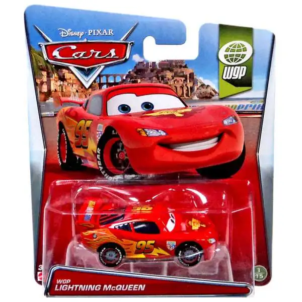 Disney / Pixar Cars WGP Lightning McQueen Diecast Car #1/15