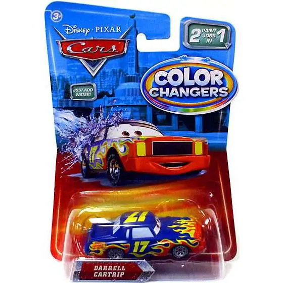Disney / Pixar Cars Color Changers Darrell Cartrip Diecast Car
