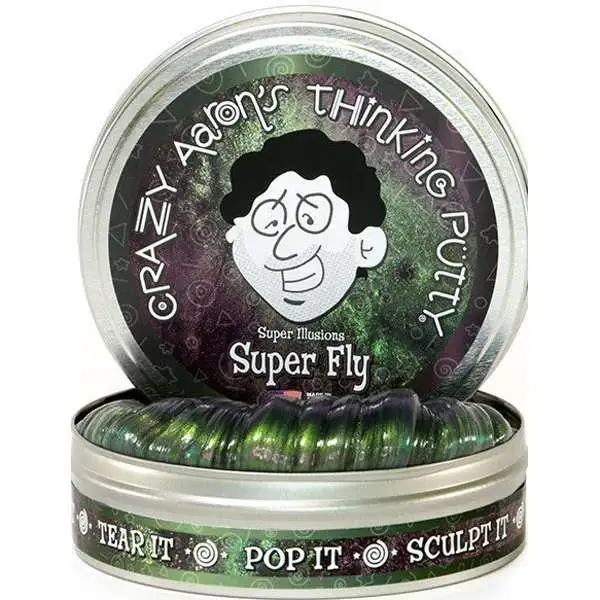 CRAZY AARON'S THINKING PUTTY SFMCA013 SF020 Super Fly 4" Tin 