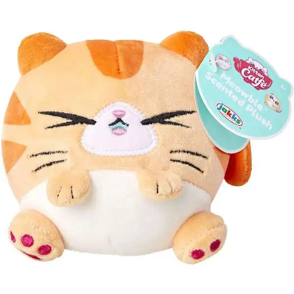 Kitten Catfe Meowbles Orange Cat Scented Mini Plush