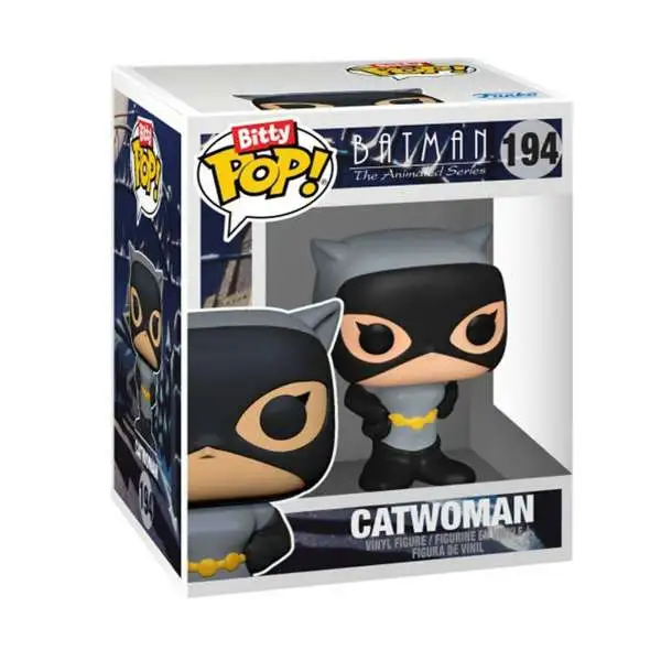 Funko DC Batman Bitty POP! Catwoman 1-Inch 1/3 Micro Figure #194 [Chase Loose]