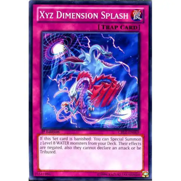 YuGiOh Trading Card Game Cosmo Blazer Common Xyz Dimension Splash CBLZ-EN069