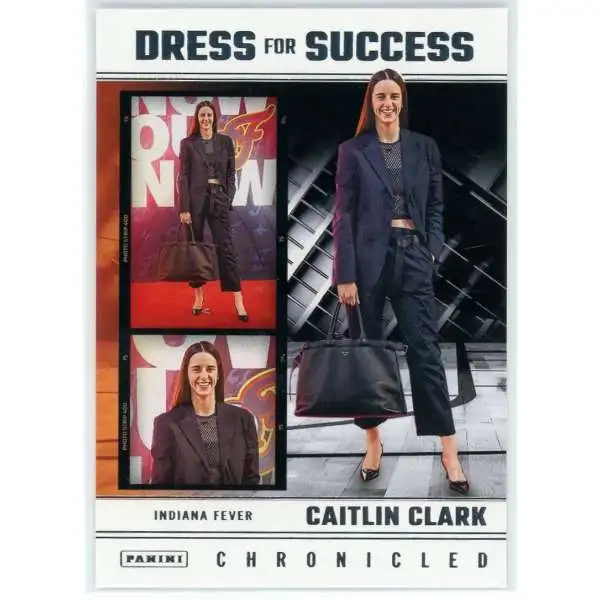 WNBA 2025 Panini Caitlin Clark Chronicled Dress for Success Caitlin Clark #62